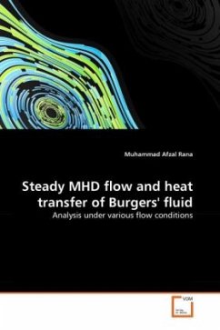 Steady MHD flow and heat transfer of Burgers' fluid