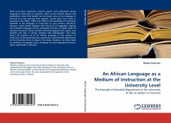 An African Language as a Medium of Instruction at the University Level - Peterson, Rhoda