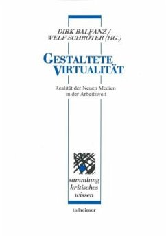 Cover Gestaltete Virtualität