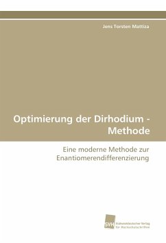 Optimierung der Dirhodium - Methode - Mattiza, Jens Torsten