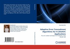 Adaptive Error Concealment Algorithms for H.264/AVC Applications