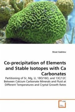 Co-precipitation of Elements and Stable Isotopes with Ca Carbonates