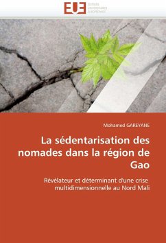 Cover La sédentarisation des nomades dans la région de Gao