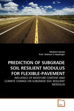 PREDICTION OF SUBGRADE SOIL RESILIENT MODULUS FOR FLEXIBLE-PAVEMENT