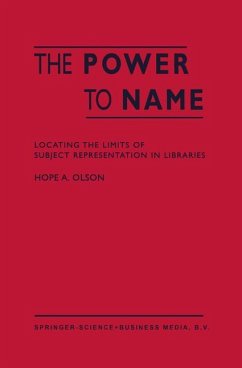 The Power to Name - Olson, H.A.