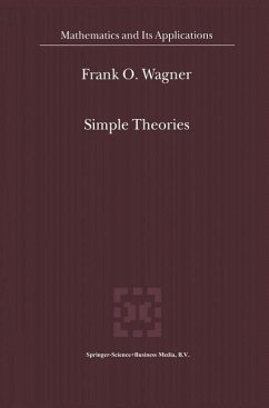 Simple Theories - Wagner, Frank O.