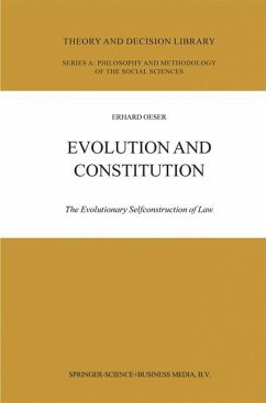 Evolution and Constitution - Oeser, E. F.