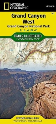National Geographic Trails Illustrated Map Grand Canyon West - National Geographic Maps