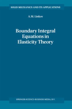 Boundary Integral Equations in Elasticity Theory - Linkov, A. M.
