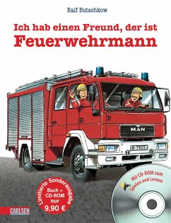 Cover Ich hab einen Freund, der ist Feuerwehrmann, m. CD-ROM