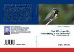 Edge Effects on the Understorey Bird Community - Varasteh Moradi, Hossein