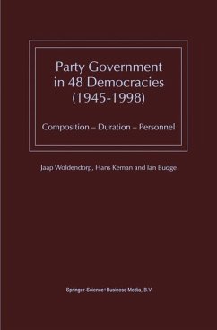 Party Government in 48 Democracies (1945¿1998) - Woldendorp, J. J.;Keman, Hans;Budge, I.