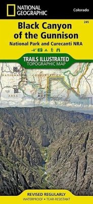 Black Canyon of the Gunnison National Park Map [Curecanti National Recreation Area] - National Geographic Maps
