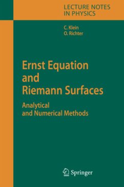 Ernst Equation and Riemann Surfaces - Klein, Christian;Richter, Olaf