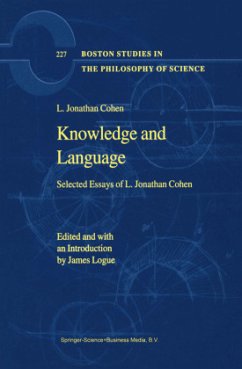 Knowledge and Language - Cohen, L. Jonathan