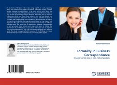 Formality in Business Correspondence - Brücknerová, Hana