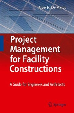 Project Management for Facility Constructions - De Marco, Alberto