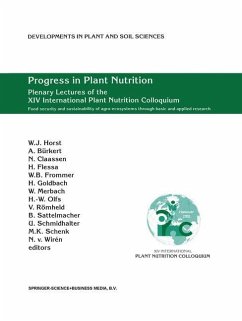 Progress in Plant Nutrition: Plenary Lectures of the XIV International Plant Nutrition Colloquium
