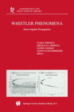 Whistler Phenomena - Ferencz, C.; Lichtenberger, J.; Hamar, D.; Ferencz, O.
