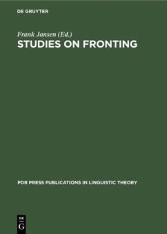 Studies on Fronting