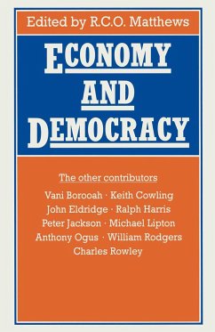 Economy and Democracy - Matthews, R. C. O.