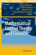Mathematical Control Theory and Finance - Bild 1