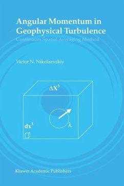 Angular Momentum in Geophysical Turbulence - Nikolaevskiy, Victor N.