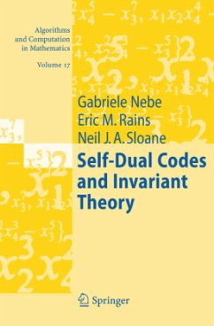 Self-Dual Codes and Invariant Theory - Nebe, Gabriele;Rains, Eric M.;Sloane, Neil J. A.