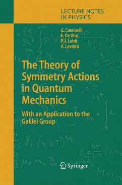 The Theory of Symmetry Actions in Quantum Mechanics - Cassinelli, Gianni; Vito, Ernesto; Levrero, Alberto; Lahti, Pekka J.