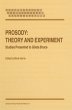 Prosody: Theory and Experiment - Bild 1