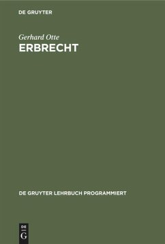 Erbrecht - Otte, Gerhard