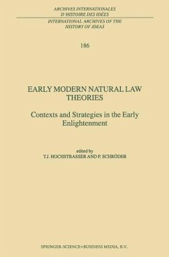 Early Modern Natural Law Theories