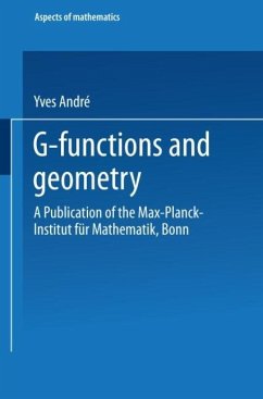 G-Functions and Geometry - Andre, Yves