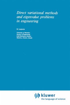 Direct Variational Methods and Eigenvalue Problems in Engineering - Leipholz, U.