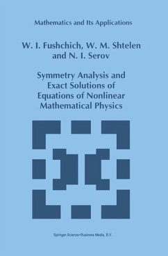 Symmetry Analysis and Exact Solutions of Equations of Nonlinear Mathematical Physics - Fushchich, W. I.;Shtelen, W. M.;Serov, N. I.