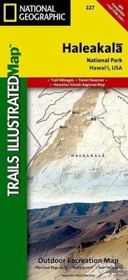 Haleakala National Park Map - National Geographic Maps
