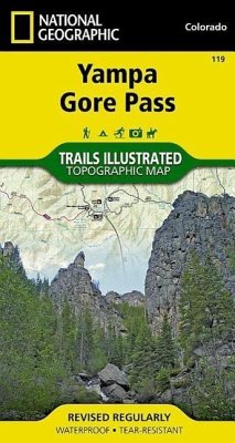 Yampa, Gore Pass Map - National Geographic Maps
