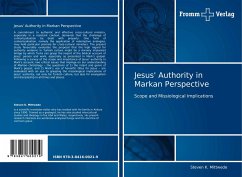 Jesus' Authority in Markan Perspective - Mittwede, Steven K.