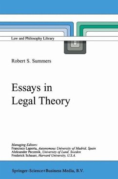 Essays in Legal Theory - Summers, Robert