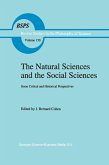 The Natural Sciences and the Social Sciences
