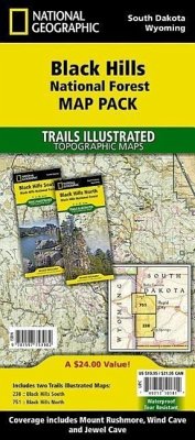 Black Hills National Forest [Map Pack Bundle] - National Geographic Maps - Trails Illustrated