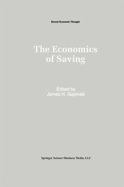 The Economics of Saving