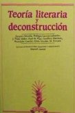 Teoría literaria y deconstrucción