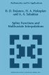 Spline Functions and Multivariate... - Bild 1
