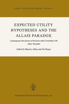 Expected Utility Hypotheses and the Allais Paradox