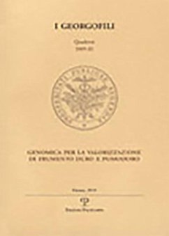 Genomica Per La Valorizzazione Di Frumento Duro E Pomodoro: Firenze, 12 Giugno 2009 - Herausgeber: Edizioni, Polistampa