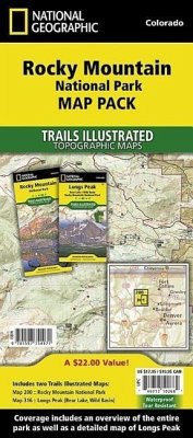 Rocky Mountain National Park [Map Pack Bundle] - National Geographic Maps