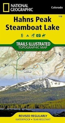 Hahns Peak, Steamboat Lake Map - National Geographic Maps