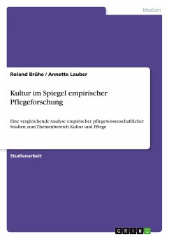 Kultur im Spiegel empirischer Pflegeforschung - Lauber, Annette; Brühe, Roland