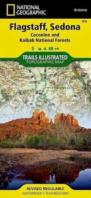 Flagstaff, Sedona Map [Coconino and Kaibab National Forests] - National Geographic Maps